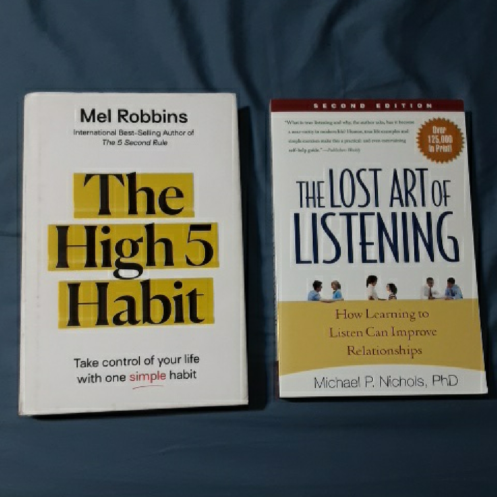 The High 5 Habit and The Lost Art of Listening Books